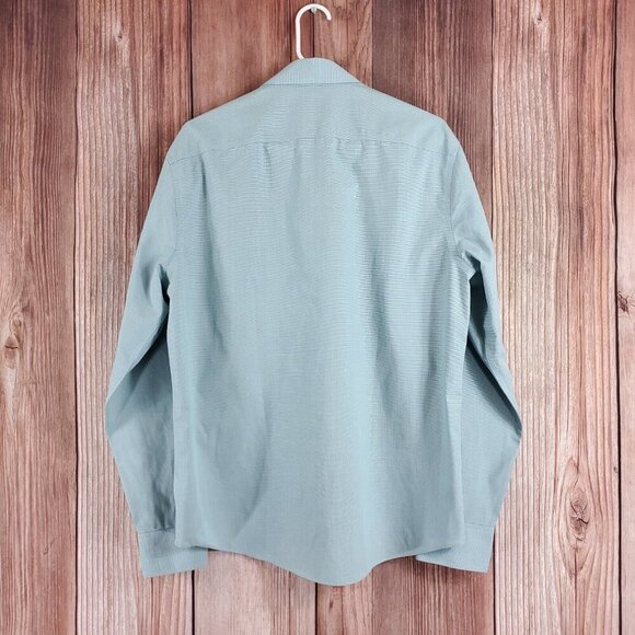 UNTUCKit Cadetto Mens Size Large Wrinkle Free Regular Fit LS Button Down Shirt - Picture 4 of 15